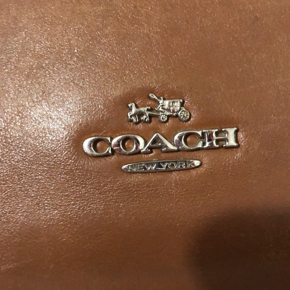 Coach Chelsea Leather Chestnut Shoulder Crossbody Bag.  Great Used Condition. - Picture 12 of 16